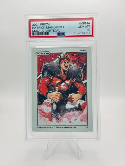 2024 Panini Prizm Manga Vertical Patrick Mahomes II, PSA 10