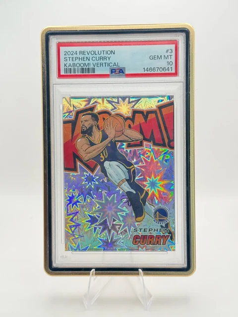 2024-25 Panini Revolution Kaboom! Stephen Curry, PSA 10